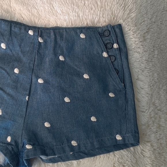 Obey Polka Dot pinup shorts Y2K NWOT - Picture 2 of 9